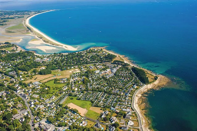 Camping avec parc aquatique impressionnant sur la côte Bretonne